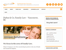 Tablet Screenshot of divorcebc.com